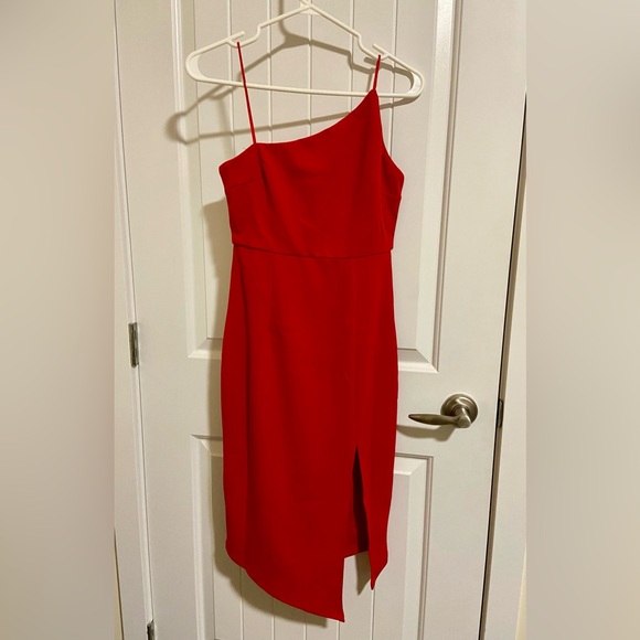 Princess Polly Red Midi Dress - Picture 4 of 9